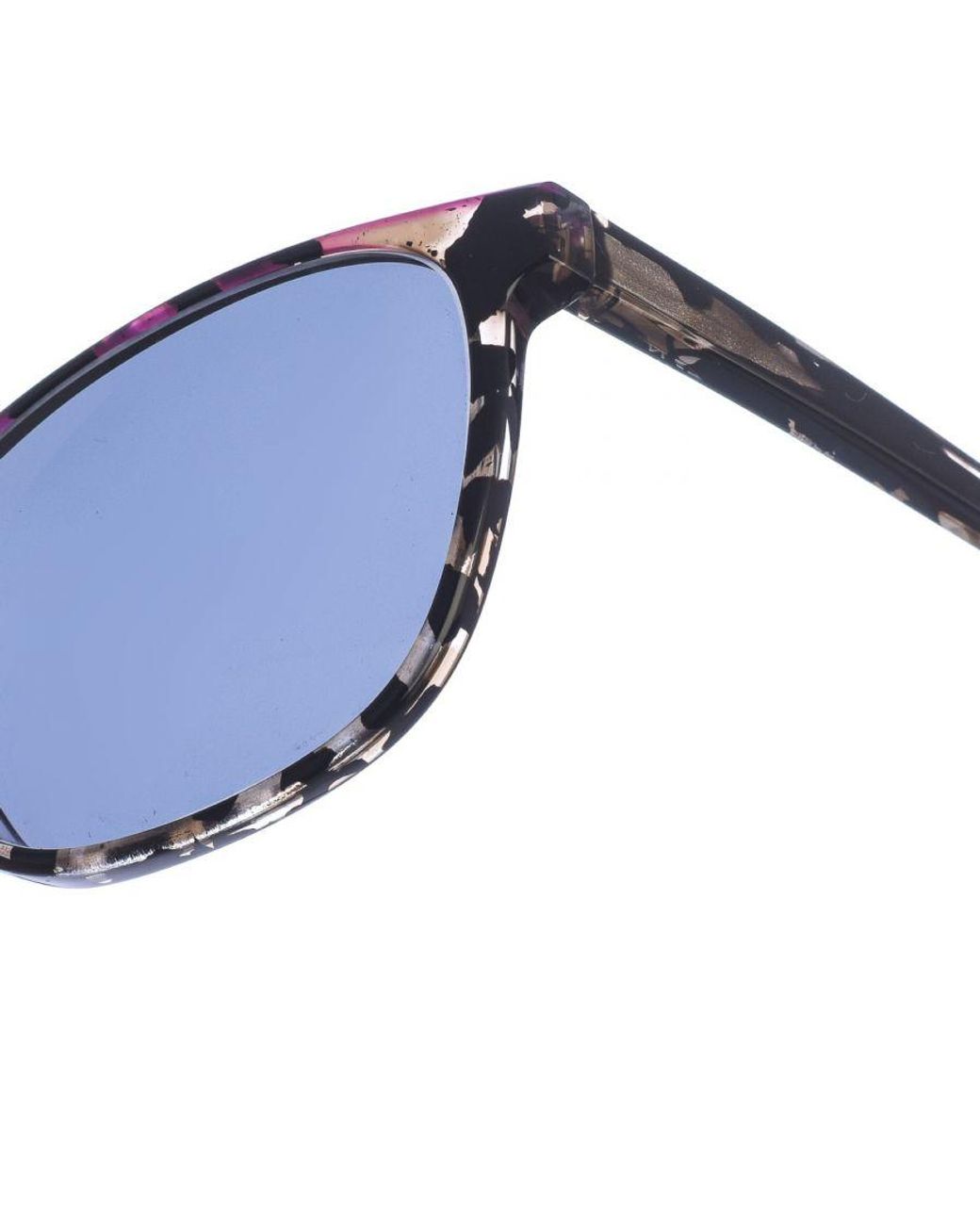 Zen Blue Acetate Sunglasses With Cat-Eyes Shape Z496