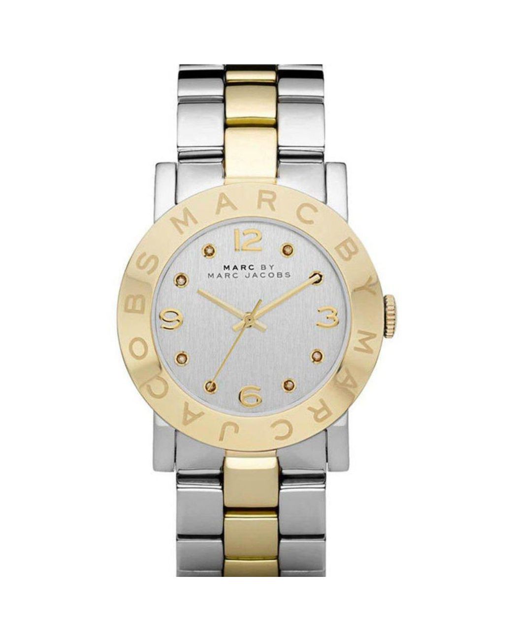 Marc Jacobs Metallic Mbm3139 Amy Two-Tone Ladies Watch