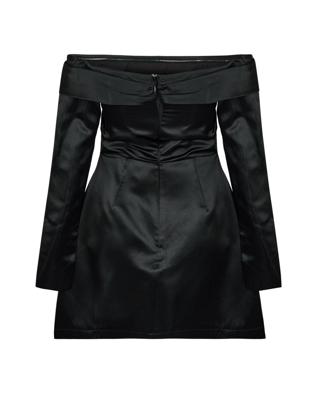 Odd Muse Black Mus Satin Bardot Ld99