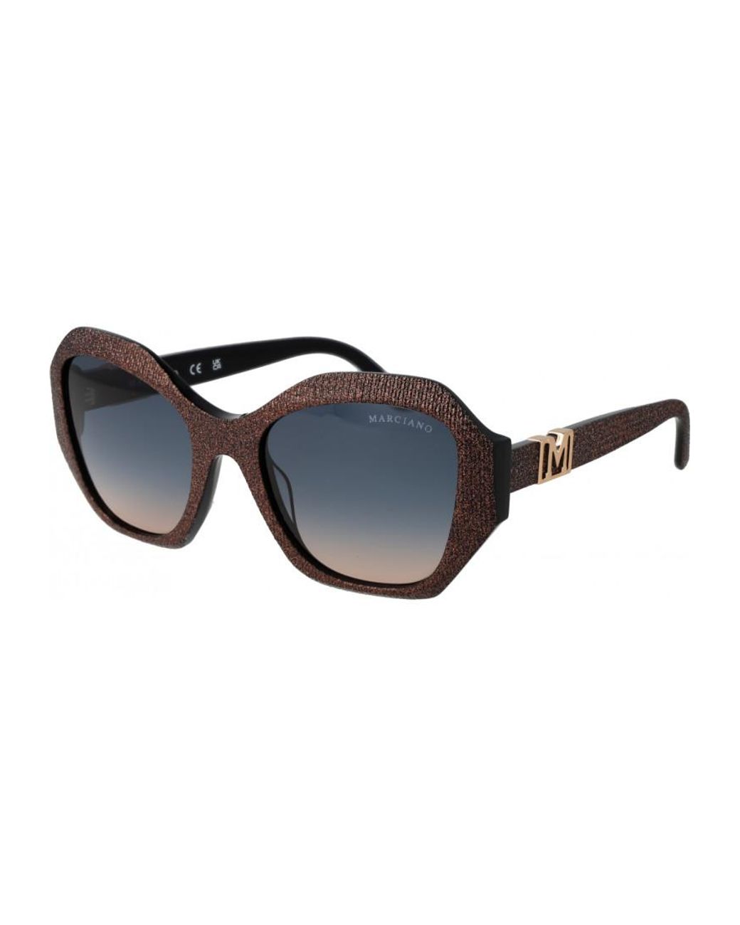 MARCIANO BY GUESS Blue Gm00007 5405W 54 05W Sunglasses