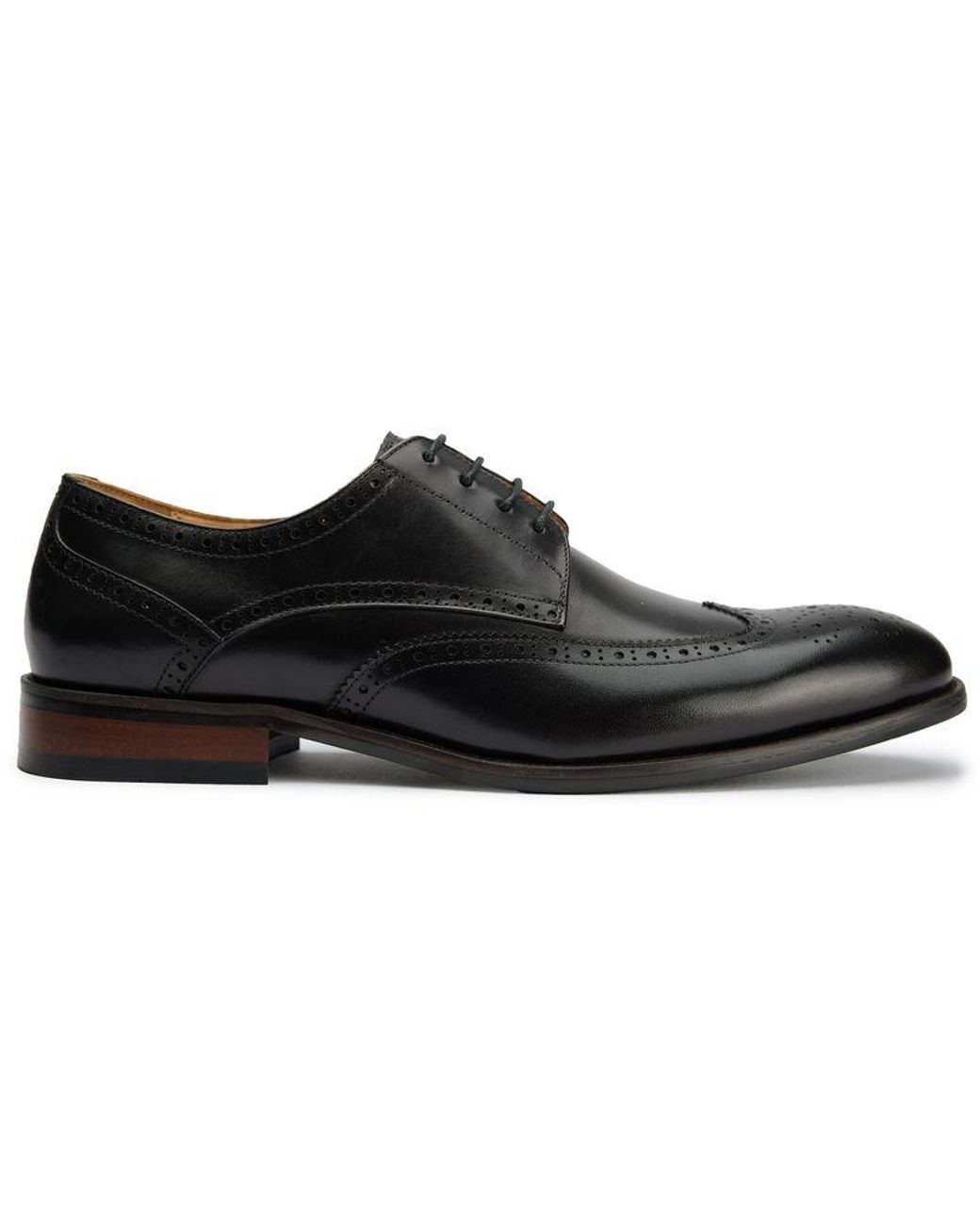 Sole Black Ldn Hoggle Brogue Shoes for men