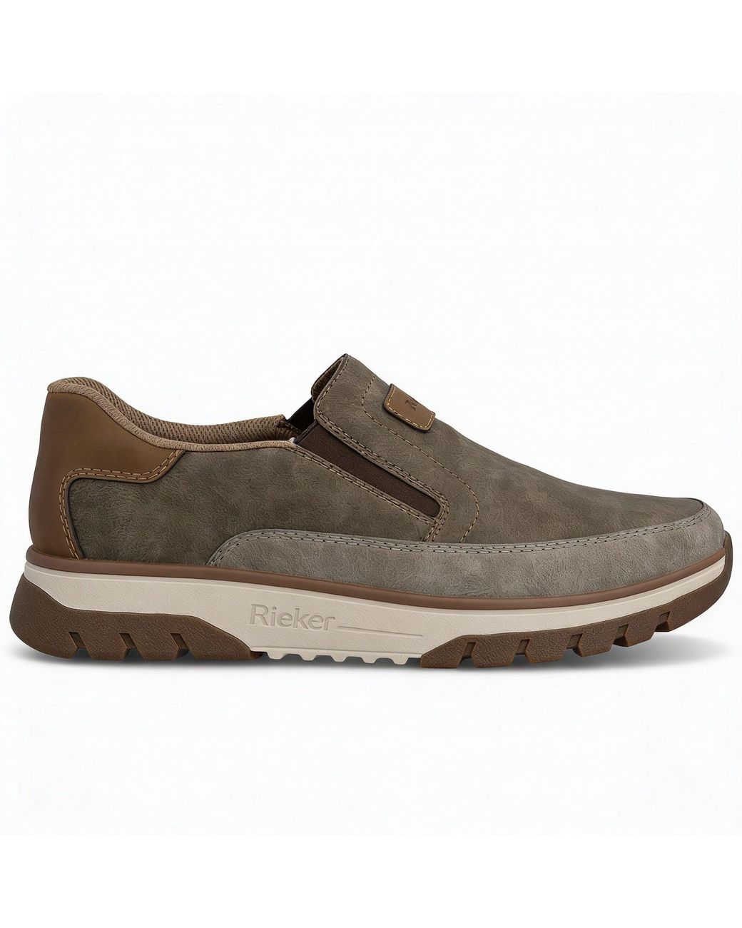 Rieker Brown Stan Comfort Trainers for men
