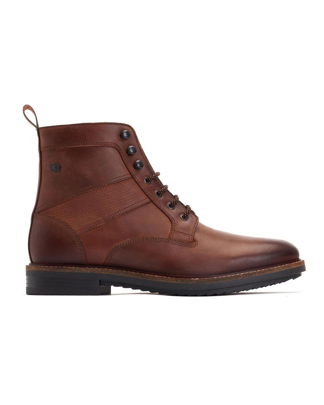 Base Boots Base London Dickson Leather Boots in Brown for Men | Lyst UK
