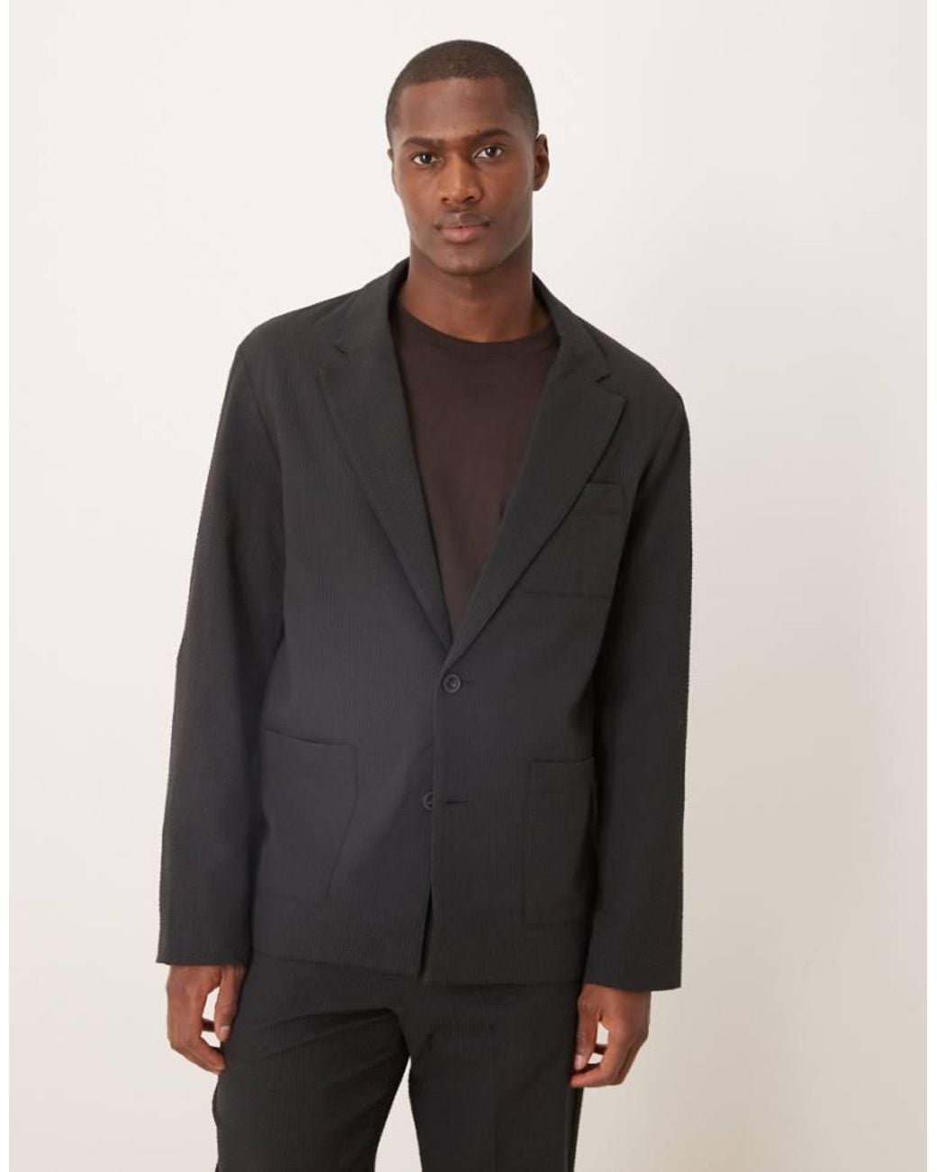 ASOS Black Regular Suit Jacket for men