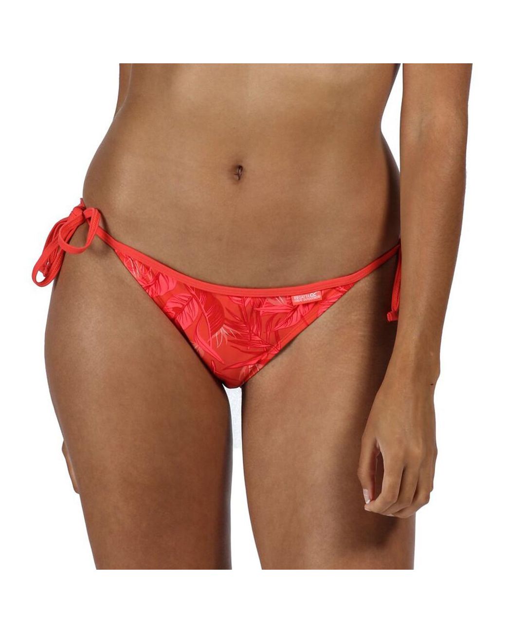 Regatta Red Ladies Aceana Bikini String Brief Swimwear Bottoms