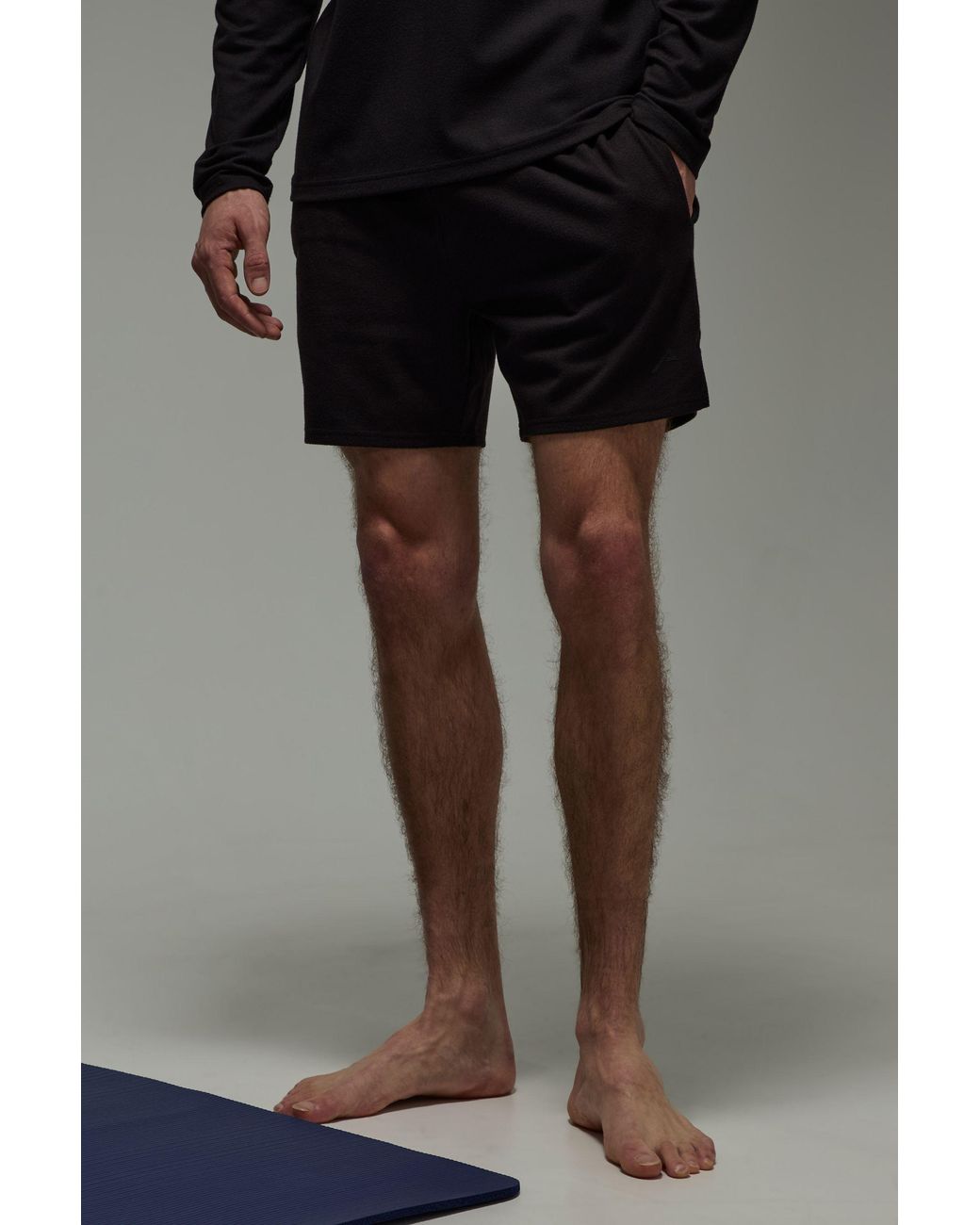 BoohooMAN Black Active Stretch 5Inch Short for men
