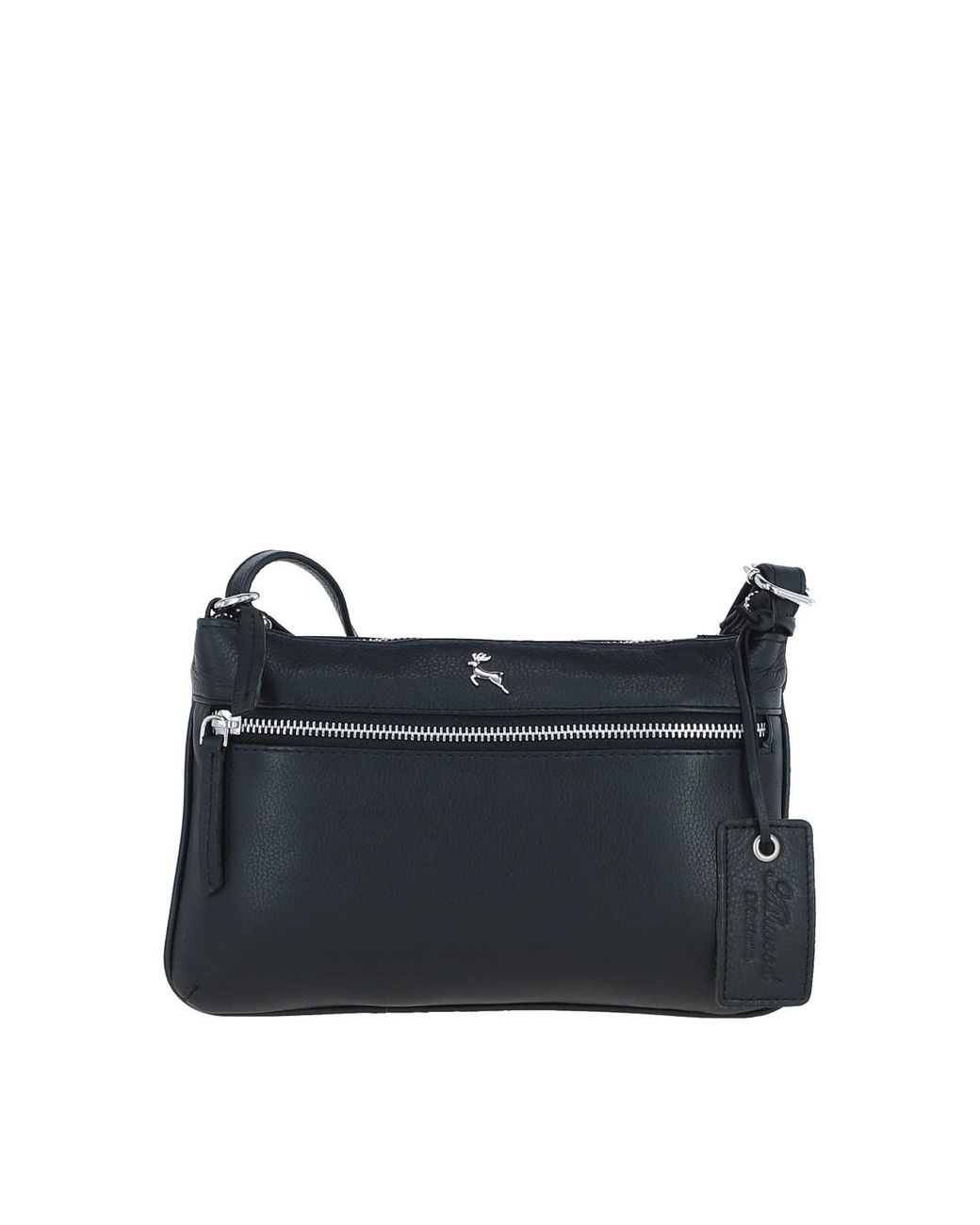 Ashwood Leather Blue 'Swansea' Real Crossbody Bag