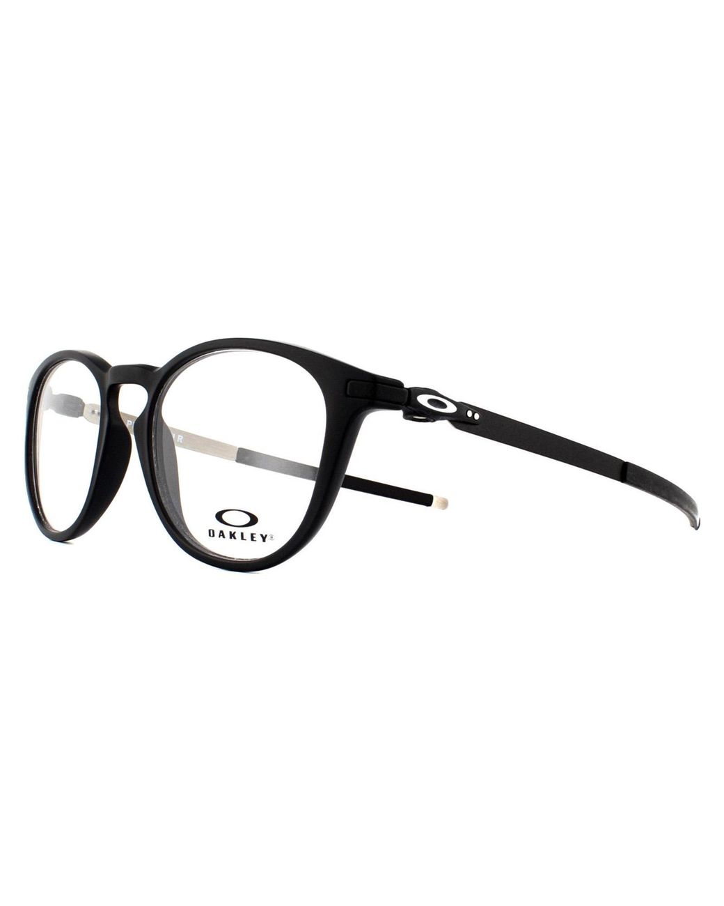 Oakley Brown Round Satin On Matte Glasses for men