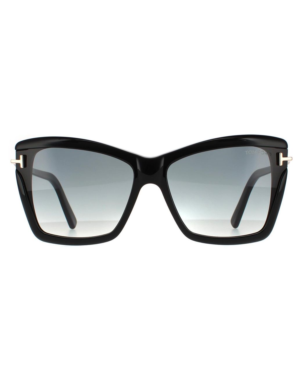 Tom Ford Black Butterfly Shiny Smoke Gradient