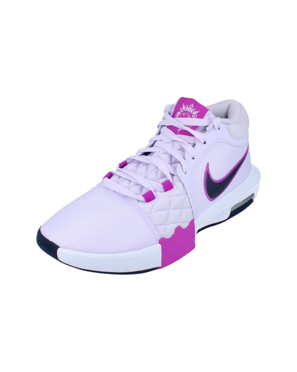 Nike Purple Lebron Witness Viii Basketball Trainers for men