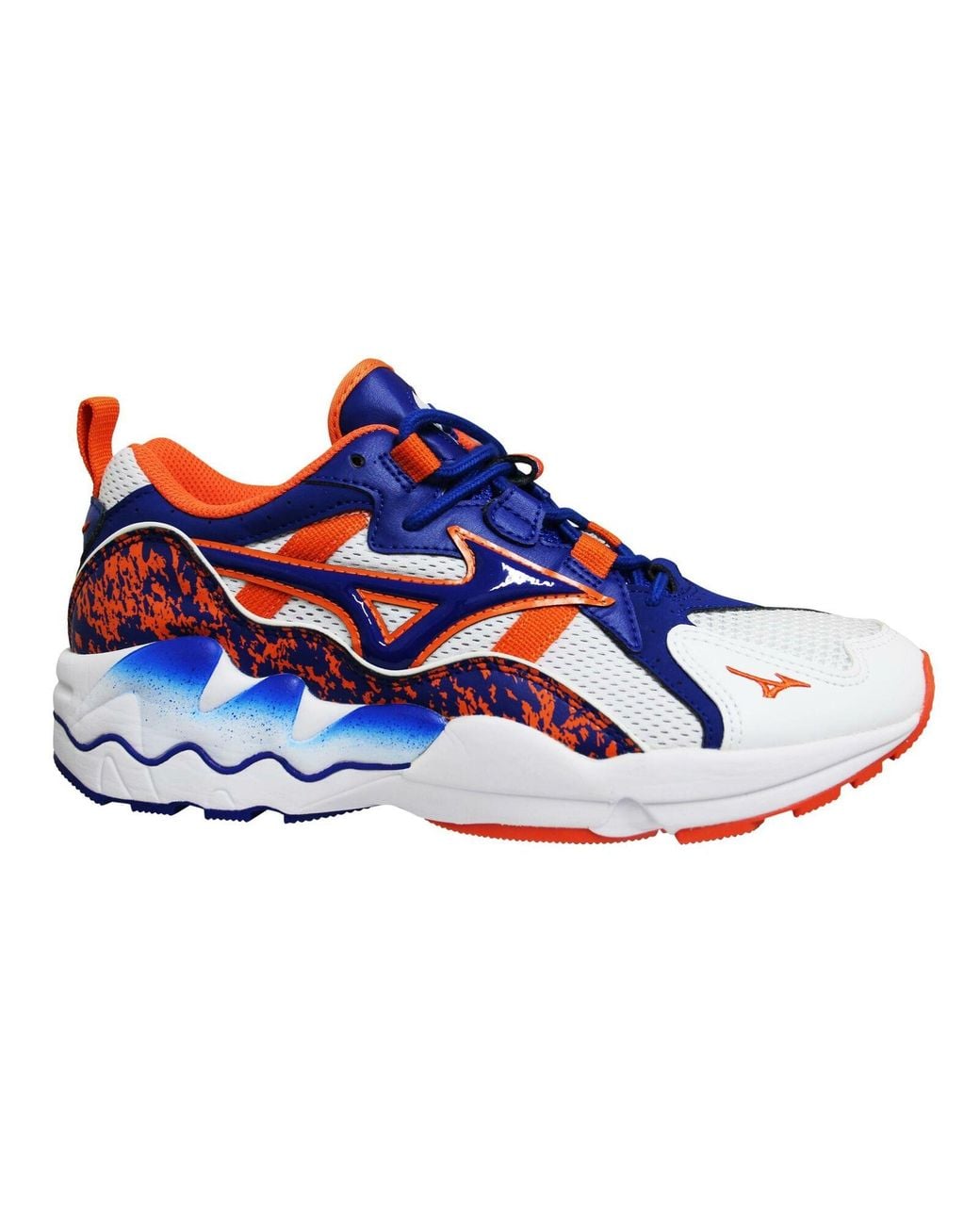 Mizuno Blue Sport Style Wave Rider 1/ Trainers Textile for men