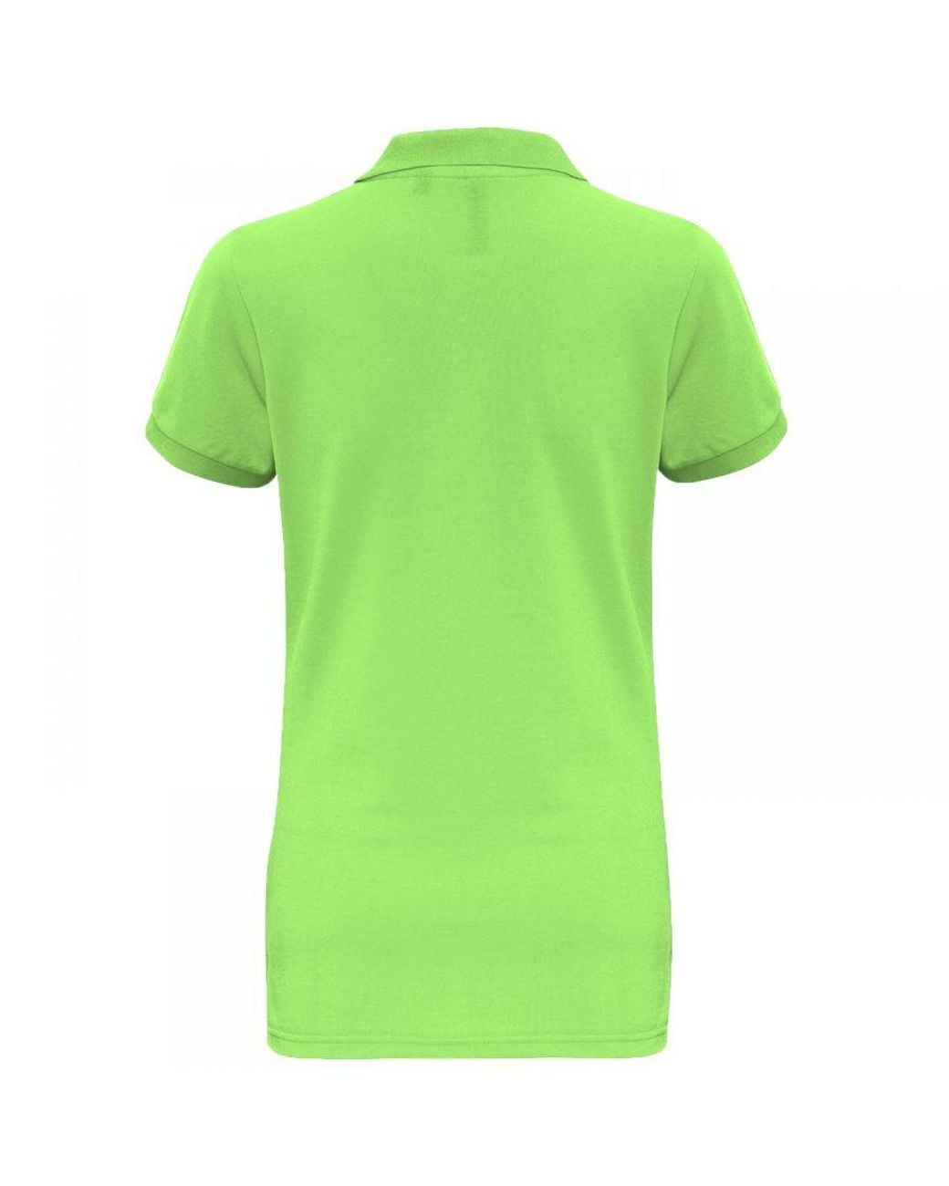 Asquith & Fox Green Ladies Short Sleeve Performance Blend Polo Shirt (Neon)