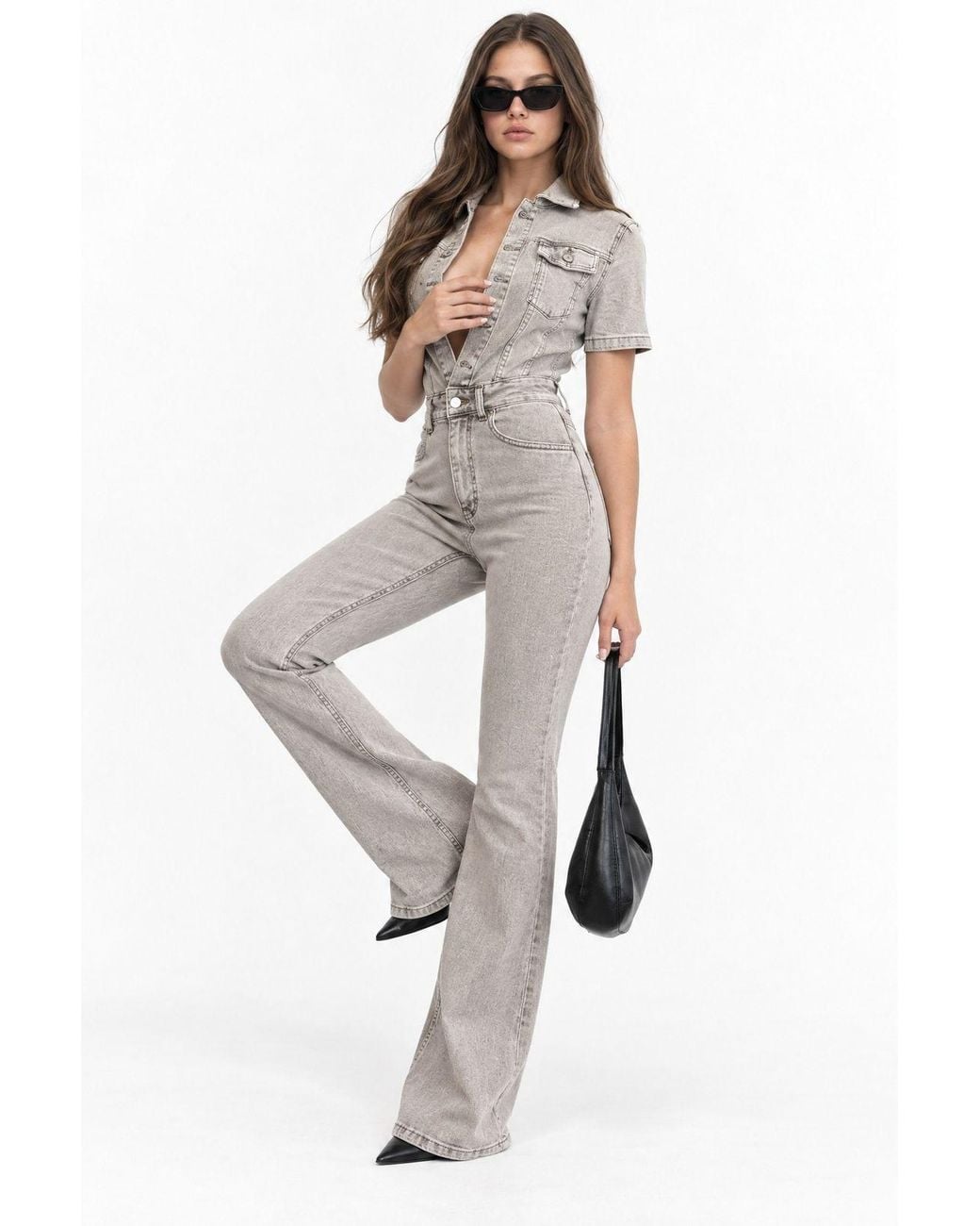 Squalo White Jumpsuit