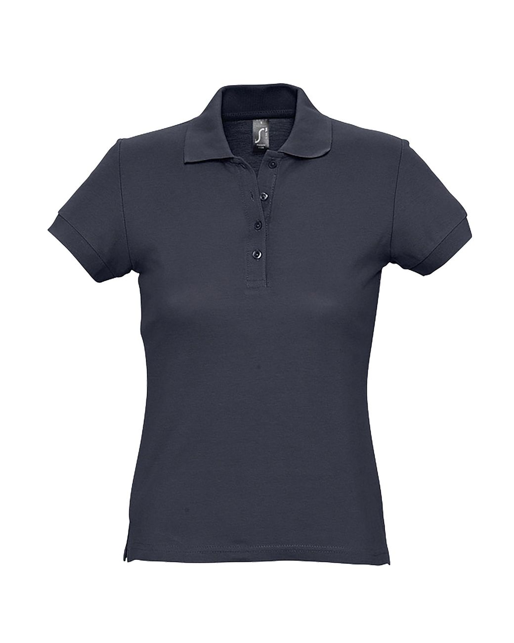 Sol's Blue Ladies Passion Pique Short Sleeve Polo Shirt Cotton
