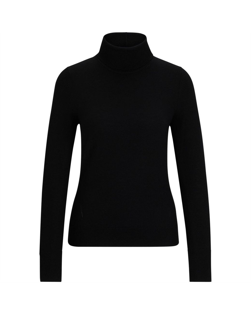 Boss Black Turtle Neck High Collar Long Sleeve Sweater