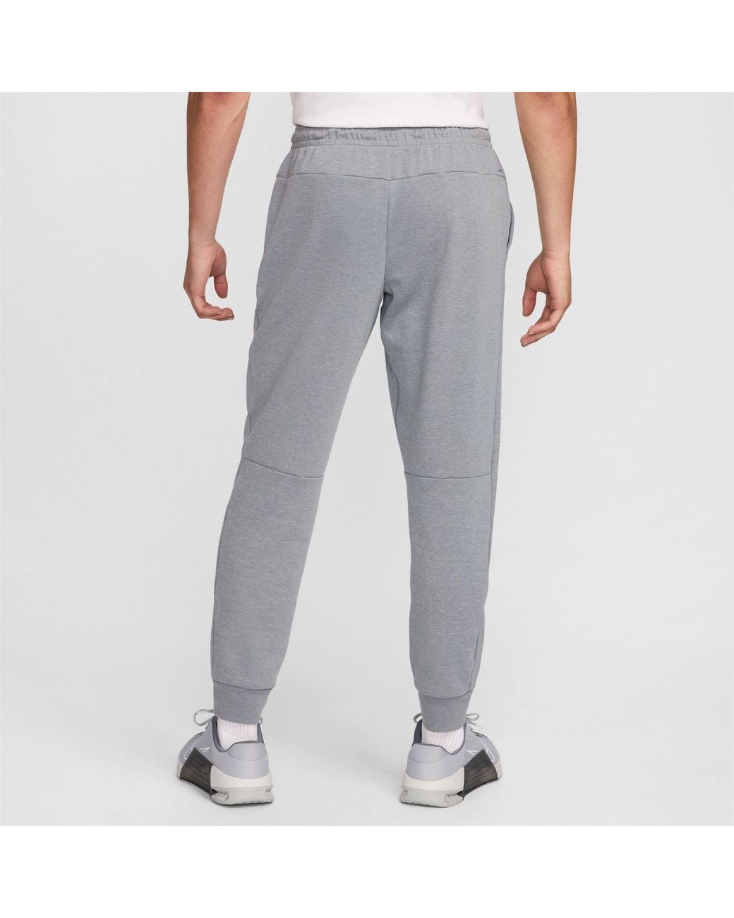 Nike Gray Primary Fleece Dri-Fit Uv Performance Jogger Pants for men