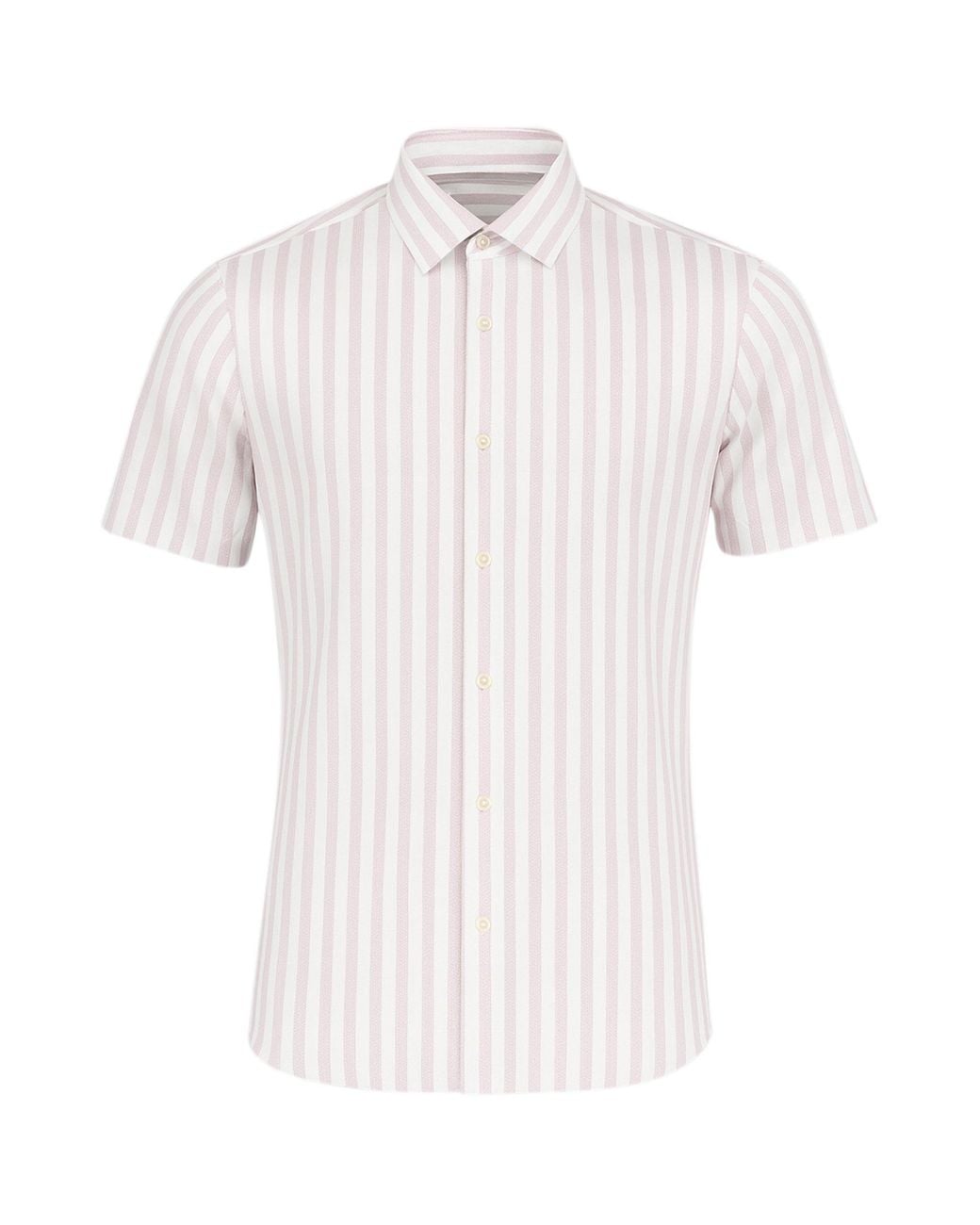 Ted Baker White Arschot Stripe Shirt Cotton for men
