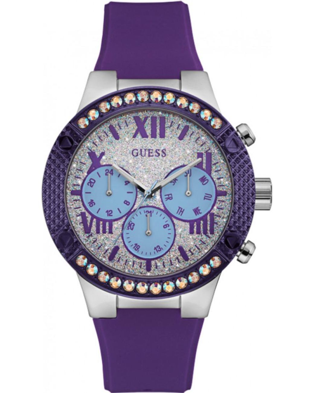 Guess Purple W0772L5 Ladies Watch