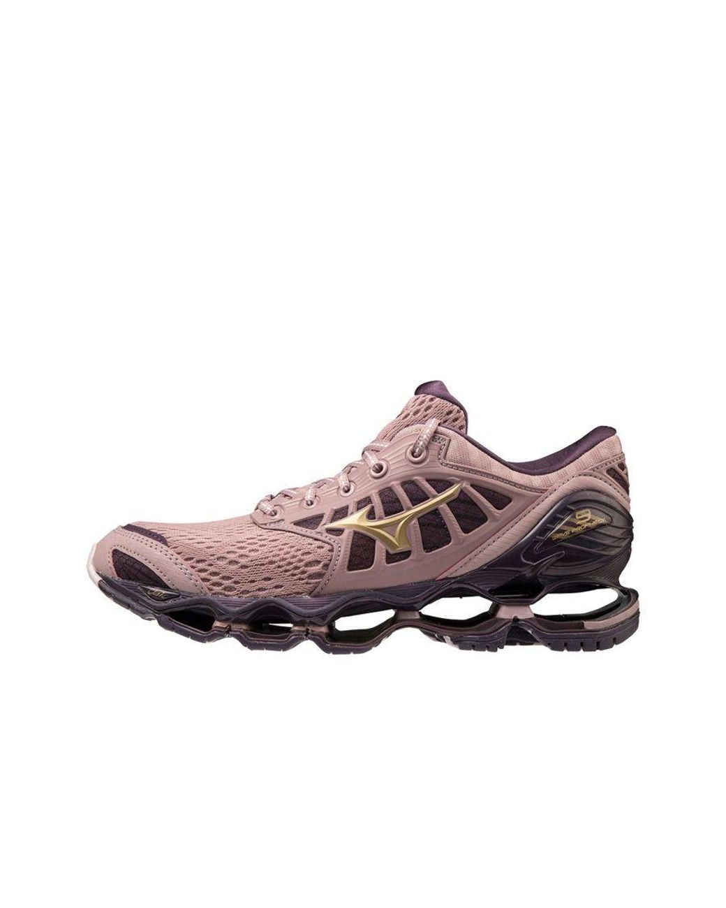 Mizuno Purple Wave Prophecy 9 Lace-Up Synthetic Running Trainers J1Gd2000_47
