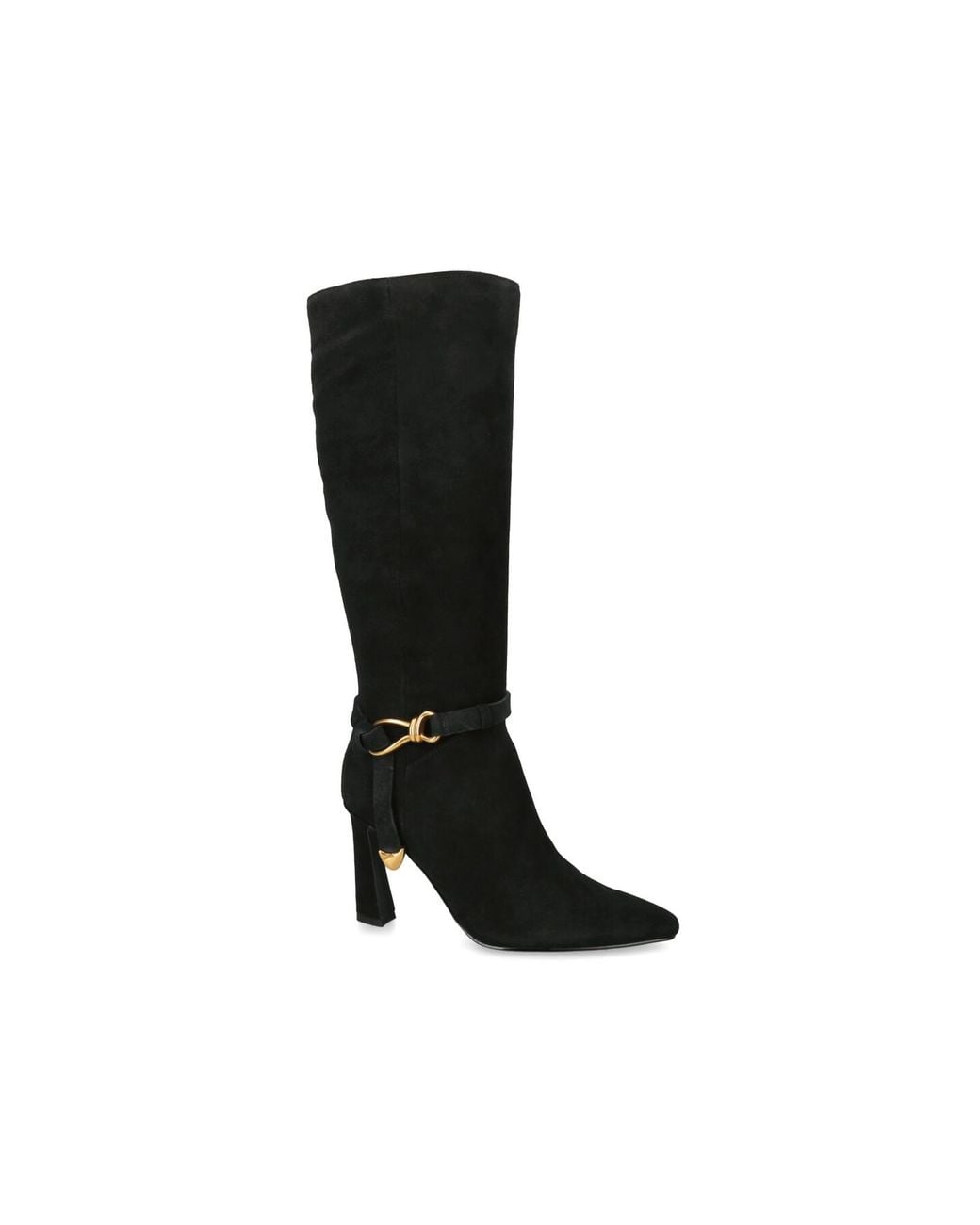 Steve Madden Black Suede Sirrens Boots