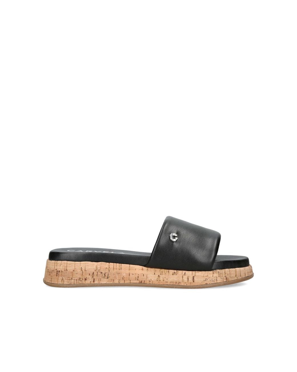 Carvela Kurt Geiger Black Sandals Cloud Mule