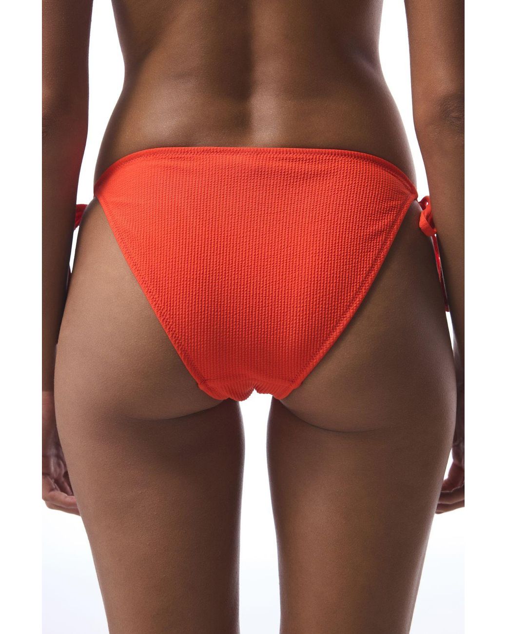 Penti Red Low-Waist Tie-Side Bikini Bottoms