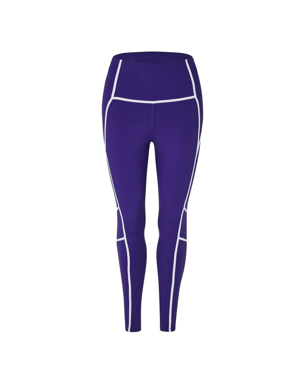 Reebok Purple Skinny Fit Running Legging Pants