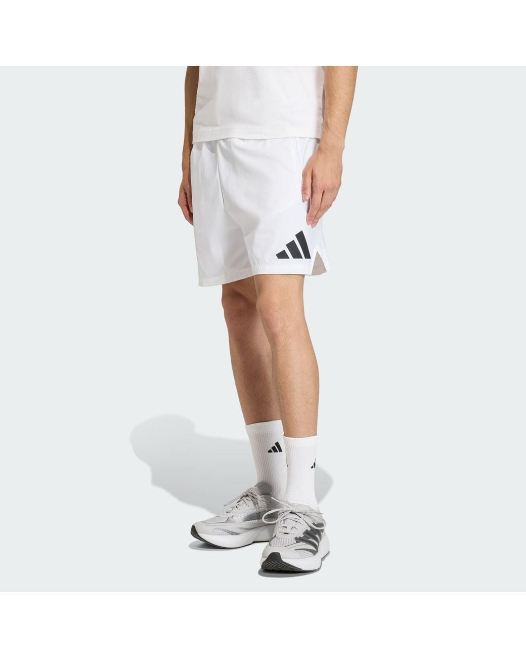 Adidas White Z.N.E. Woven Short for men