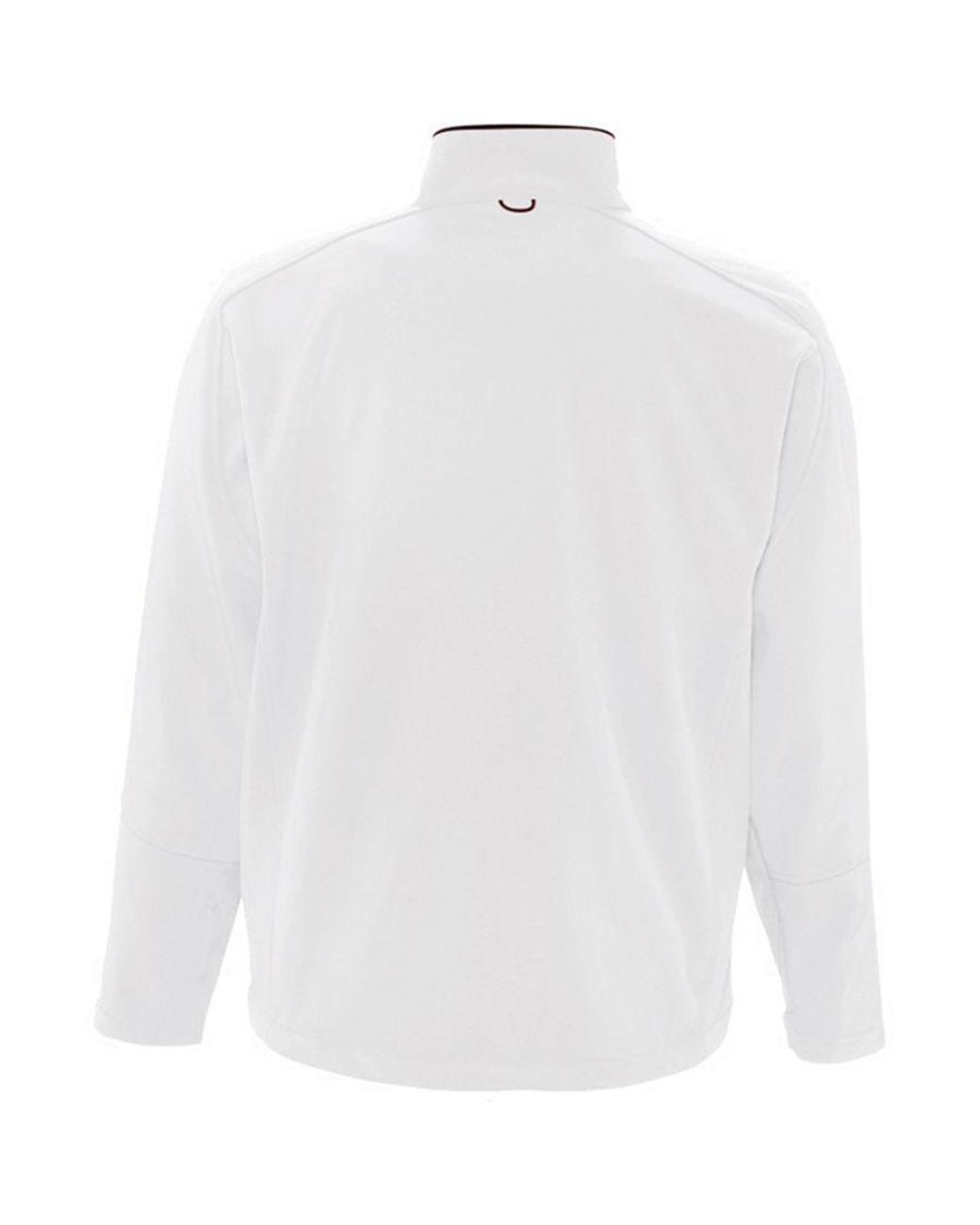 Sol's White Relax Soft Shell Jacket (Breathable, Windproof And Water Resistant) for men