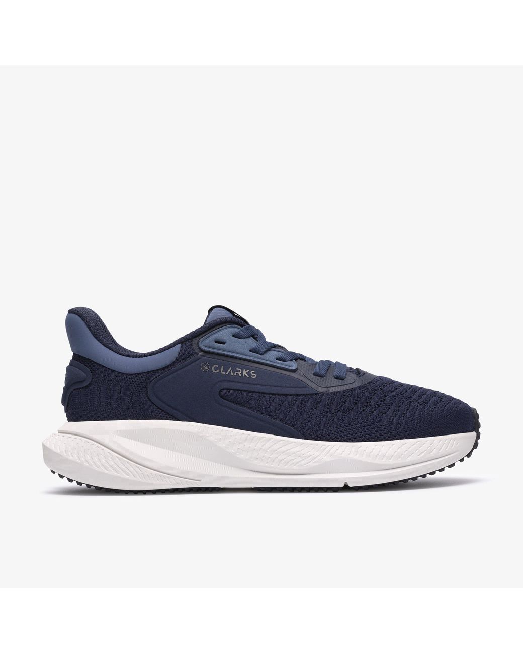Clarks Blue Pace Move Trainers