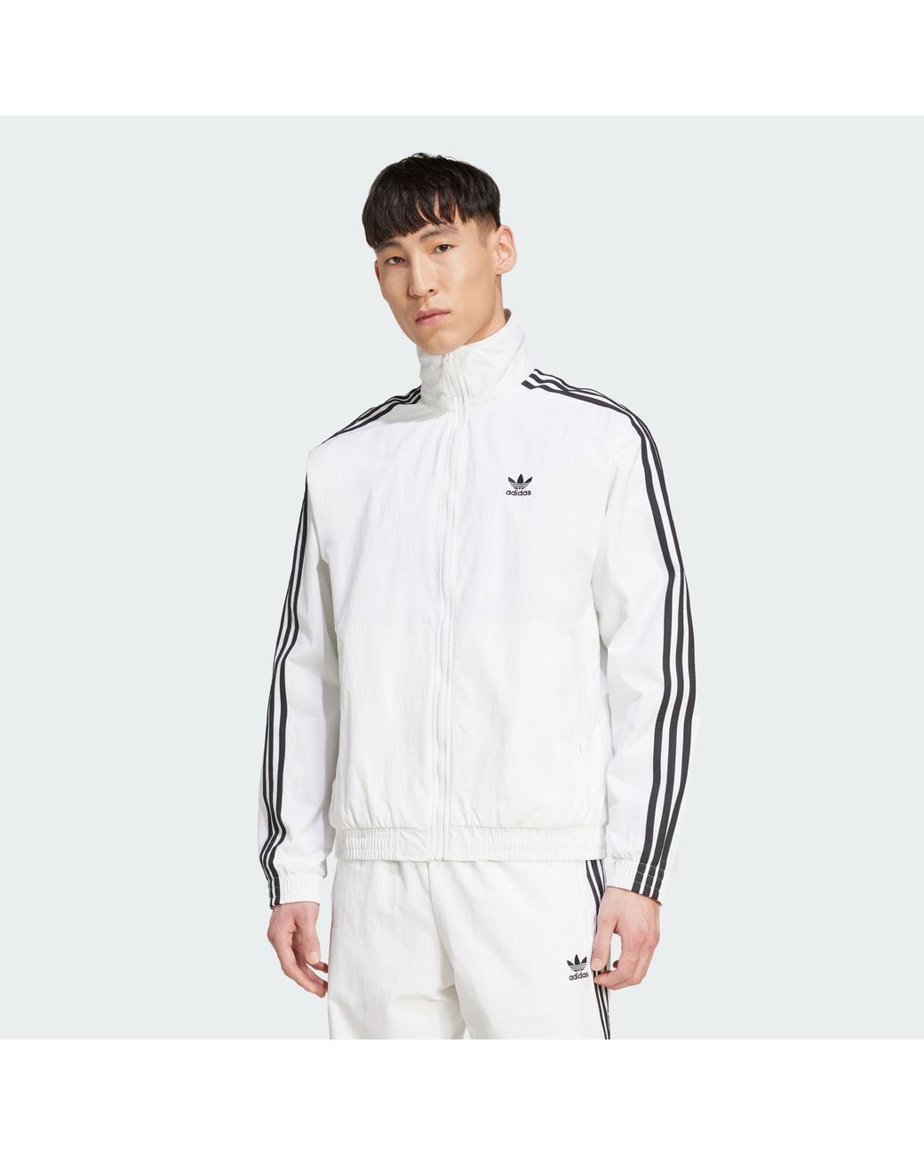 Adidas Originals Blue Adicolor Woven Firebird Track Top for men