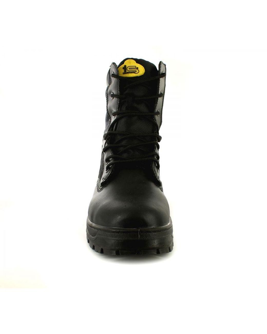 Tradesafe Black New /Gents/ Drill Steel Toe Cap Safety Boots Imitation Leather