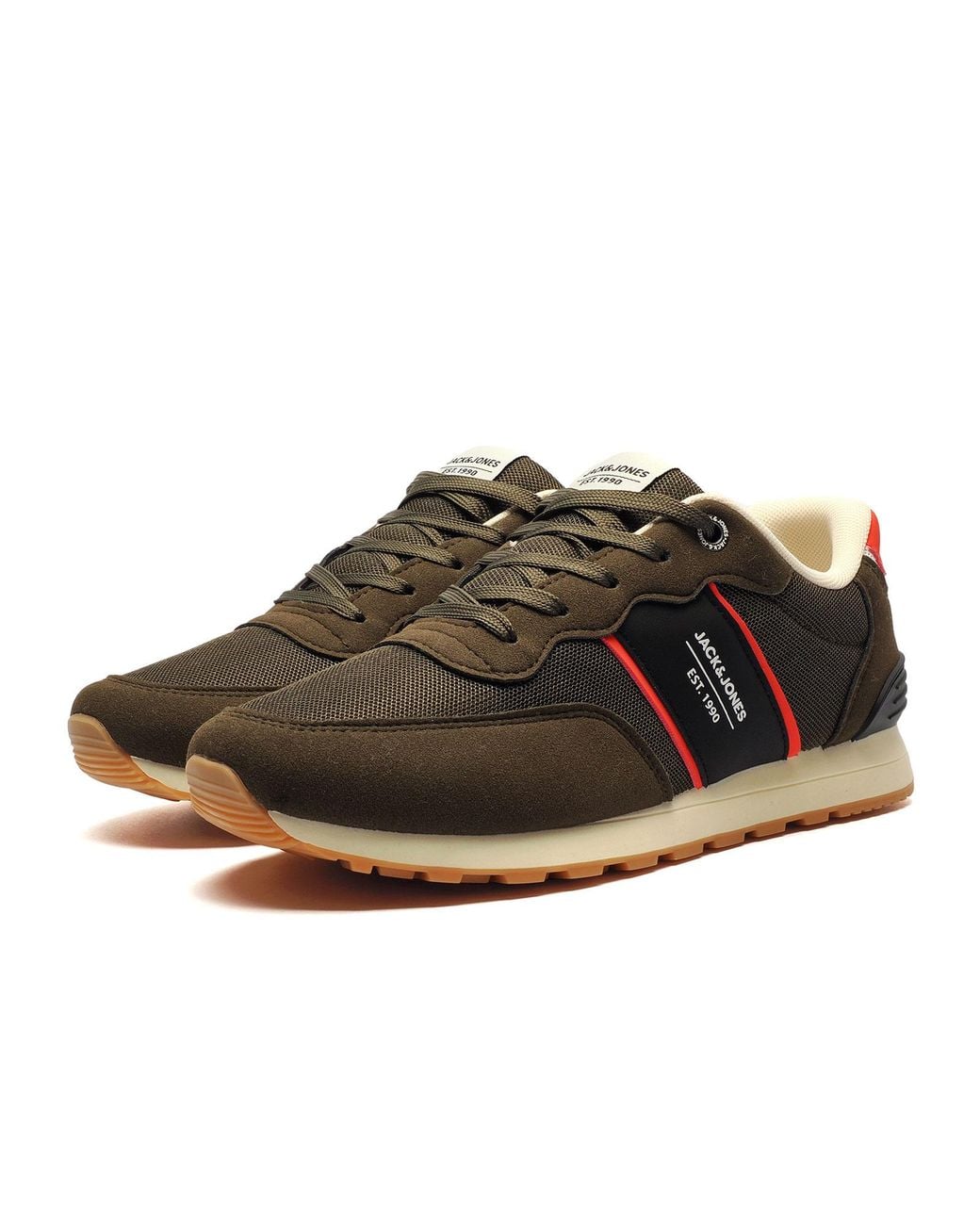 Jack & Jones Black Spirit Runner Trainers for men