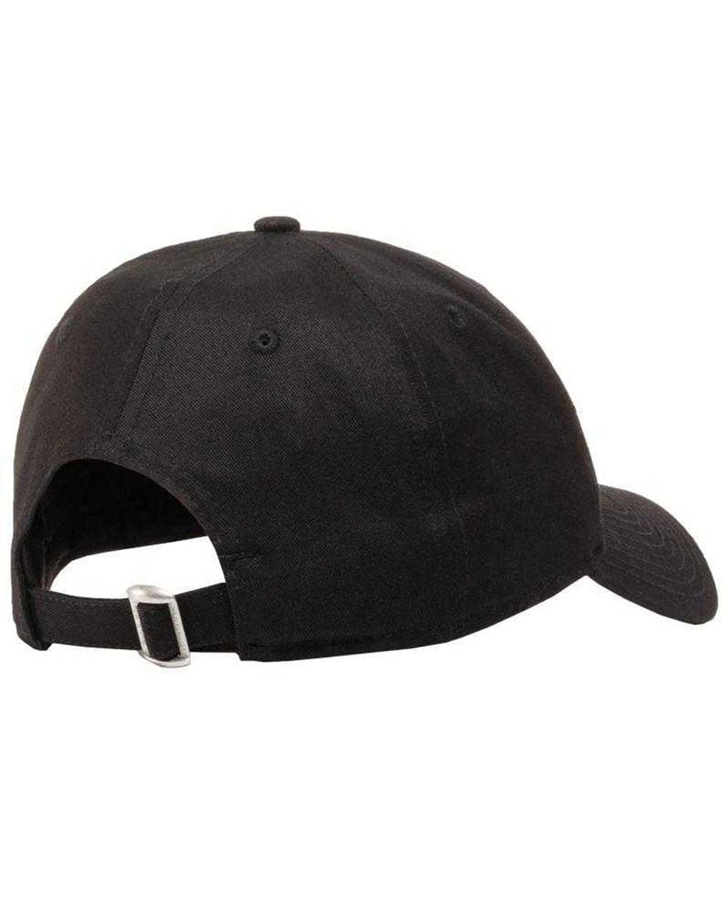 KTZ Black 9Forty New York Yankees Baseball Cap Cotton