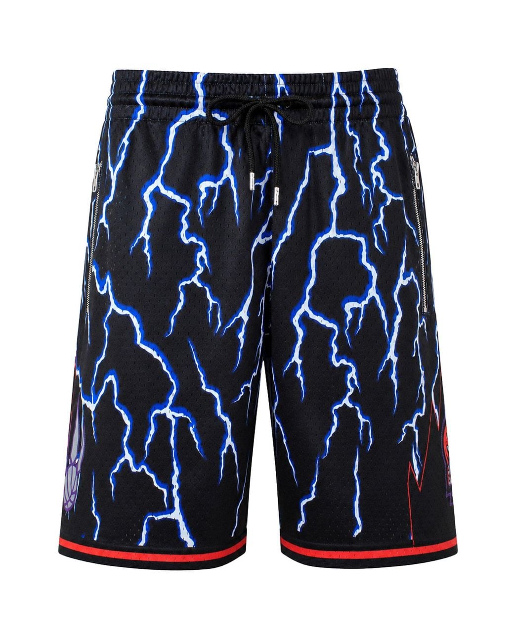Mitchell & Ness Blue Nba Toronto Raptors Lightning Shorts for men