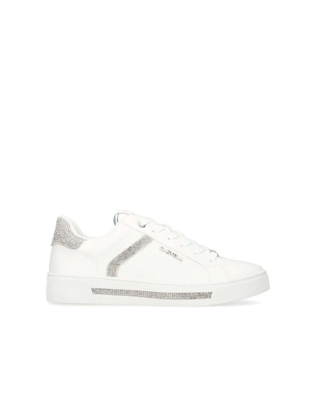 Carvela Kurt Geiger White Daze Jewel Sneakers