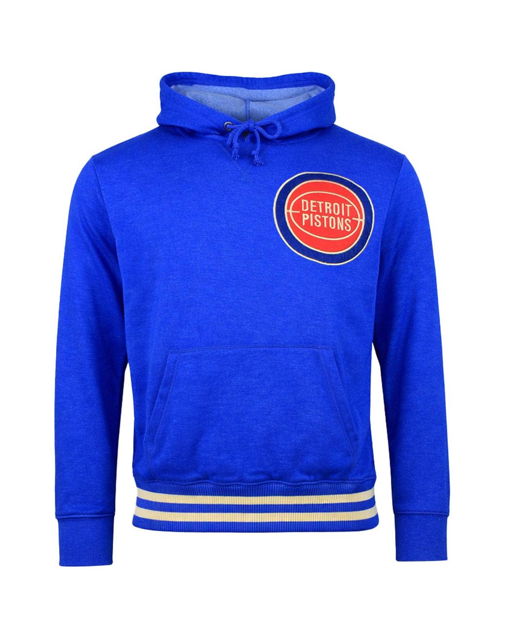 Mitchell & Ness Blue Nba Detroit Pistons Bat Around Hoodie Cotton for men