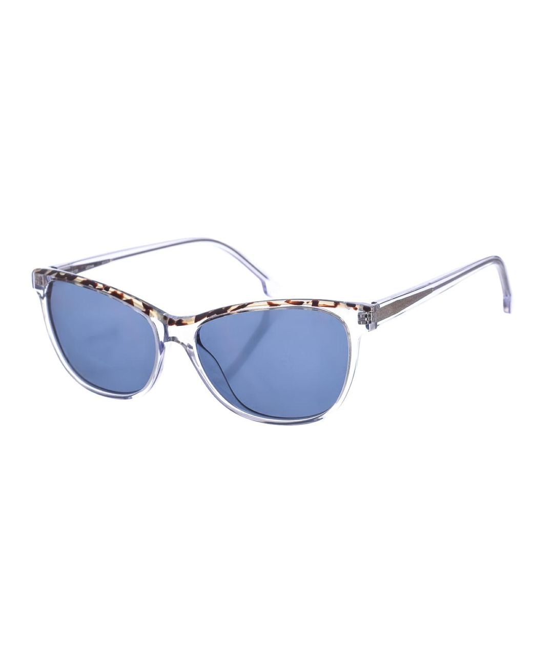 Zen Blue Acetate Sunglasses With Cat-Eyes Shape Z496