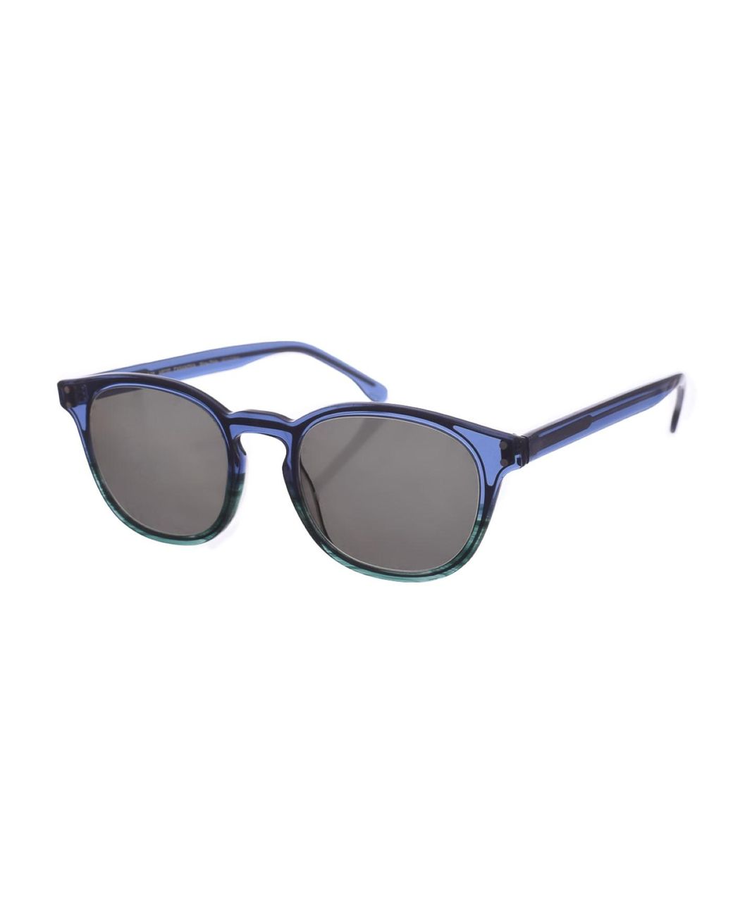 Zen Blue Z474 Square Shape Acetate Sunglasses