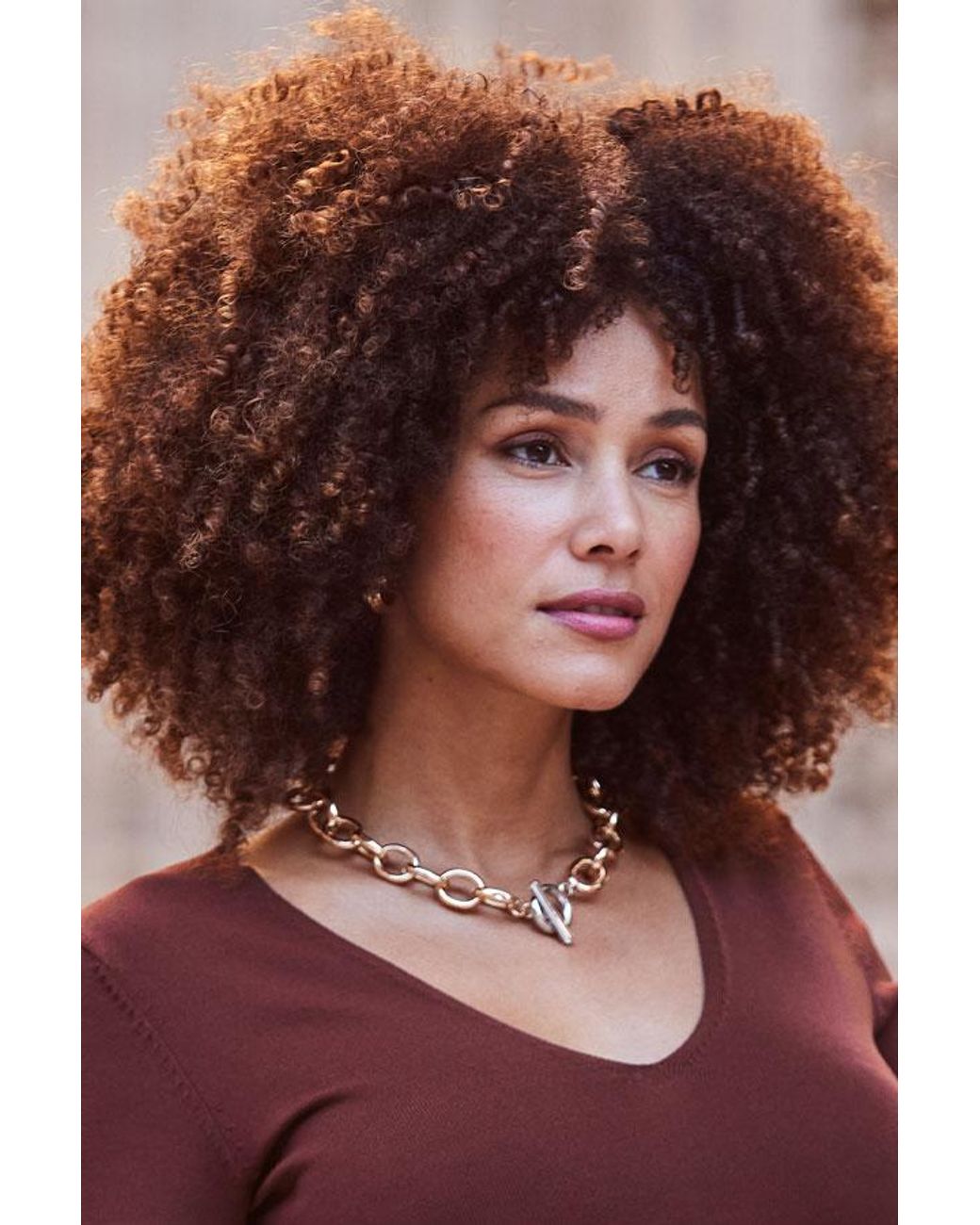 Sosandar Multicolor Chunky Contrast Toggle Detail Necklace