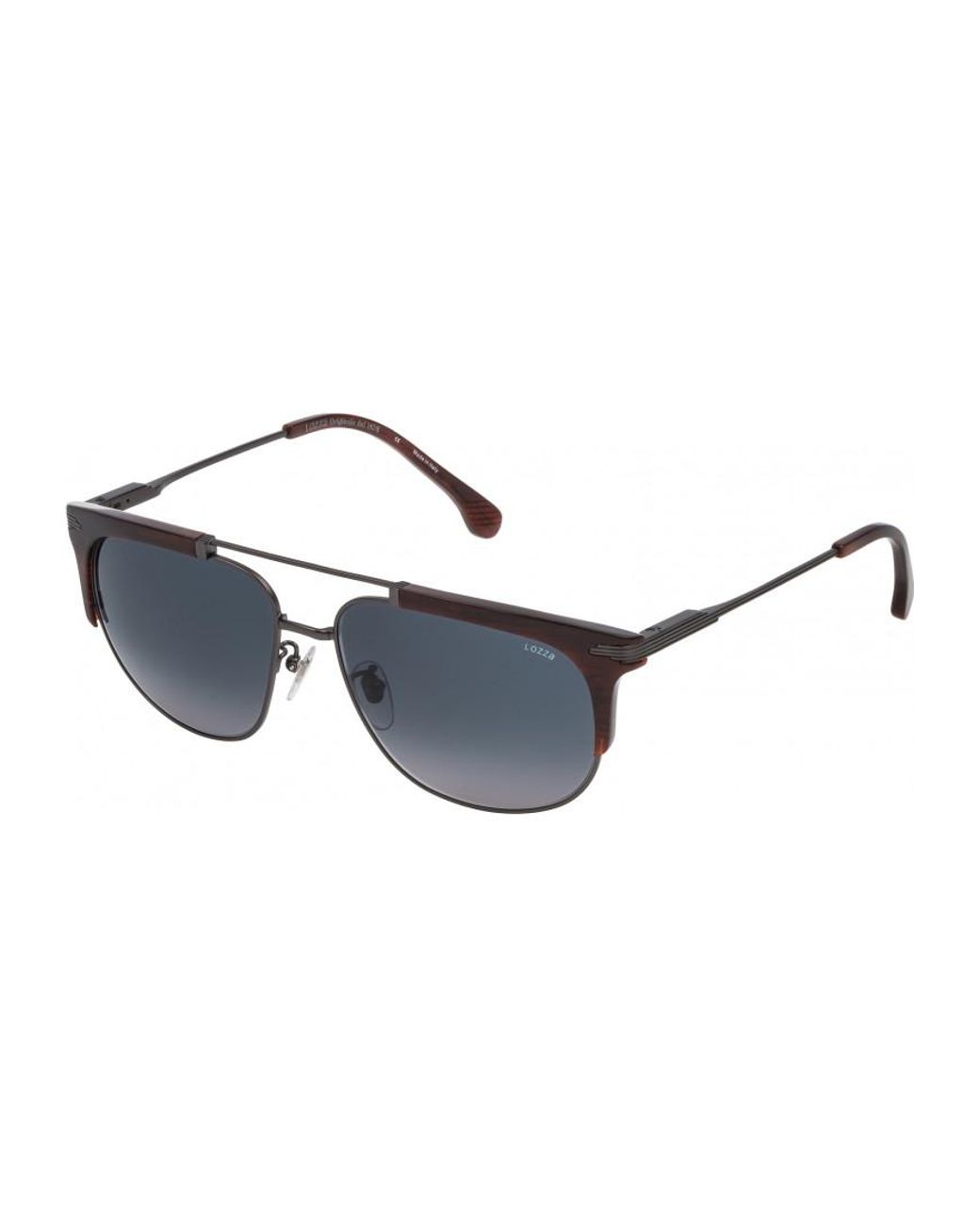 Lozza Blue Sl2279M580627 58 Sunglasses for men