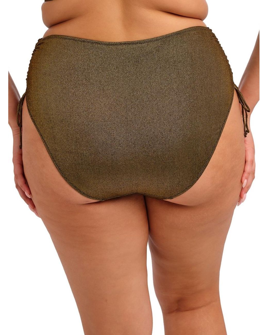 Elomi Green Sunset Shimmer Adjustable Bikini Brief