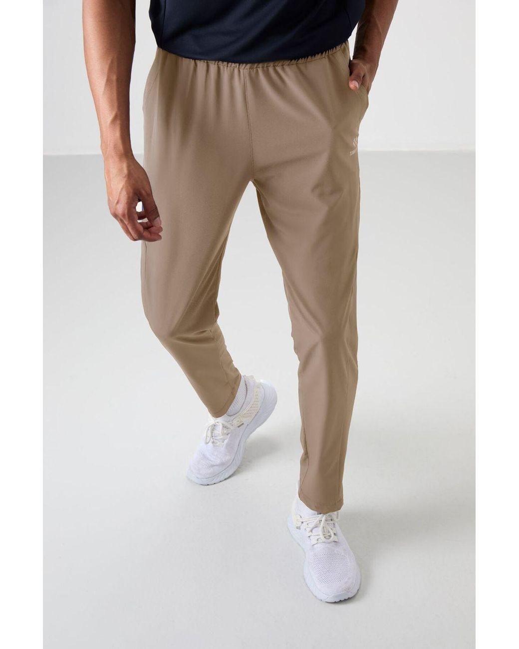 TOMMY LIFE Blue Straight-Leg Seamless Sweatpants for men