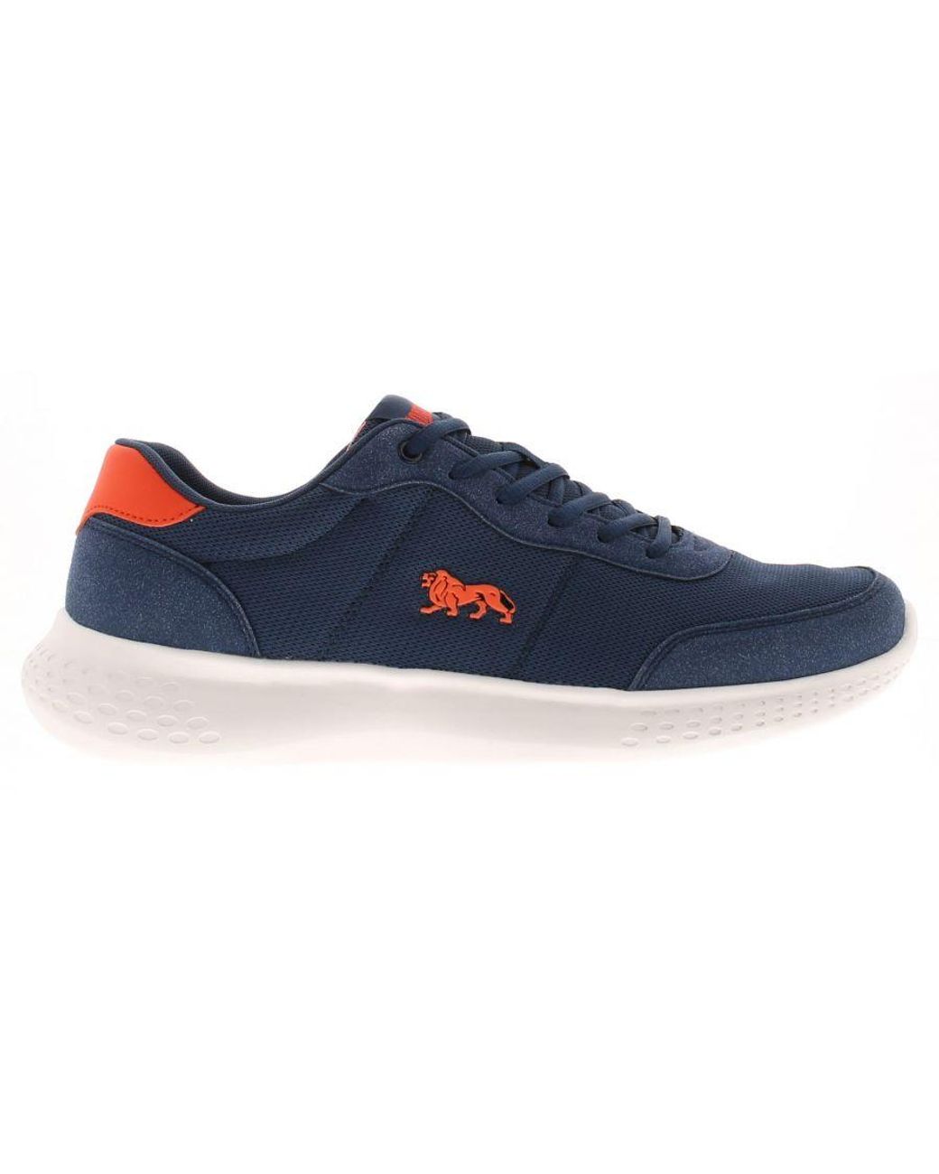 Lonsdale Blue Trainers Kinross Lace Up for men