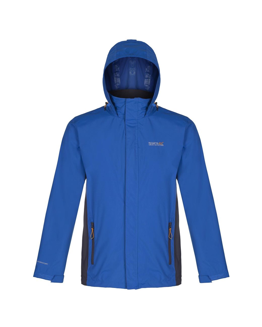 Regatta Blue Great Outdoors Outdoor Classic Matt Hooded Waterproof Jacket for men