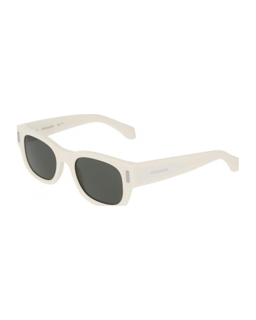 Ferragamo White Sf2064Se 51 103 Sunglasses for men