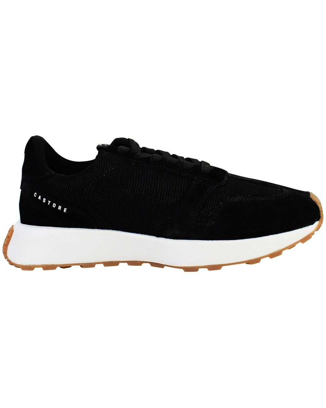 Castore Black Technical Retro Running Shoes for men