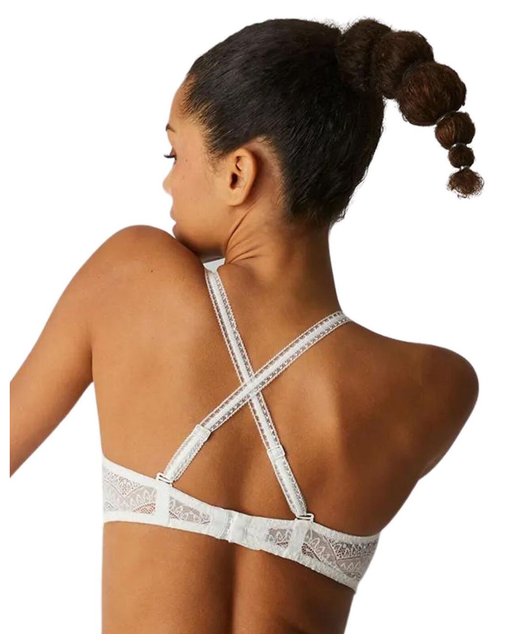 Simone Perele White Karma Soft Cup Triangle Bra