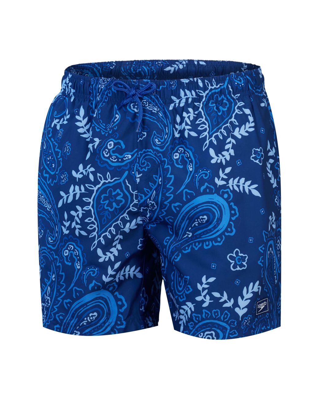 Speedo Blue Printed Leisure 16 Inch Water Shorts for men