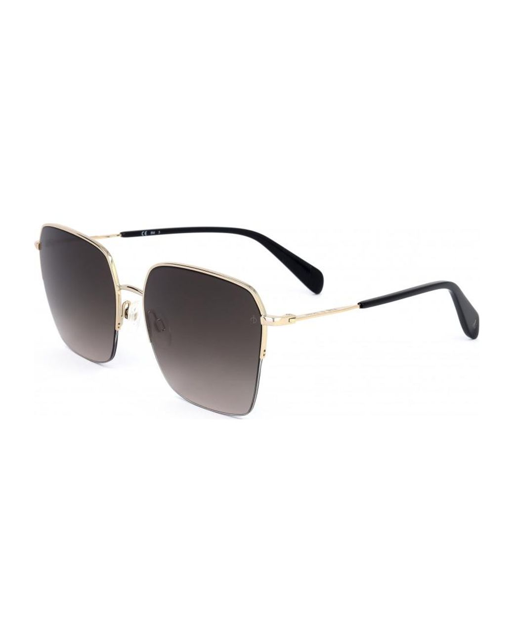 Rag & Bone Black Rnb1069-G-S-J5G-58 Rnb1069 G S 58 J5G Sunglasses
